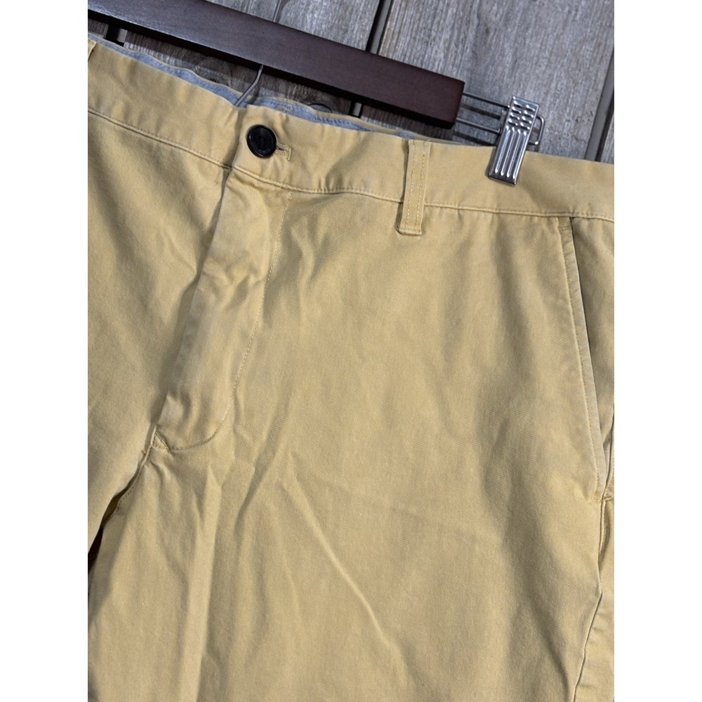 Bonobos Pants Mens 38x28 Buttery Khaki Chinos Athletic Fit Stretch Flat Front